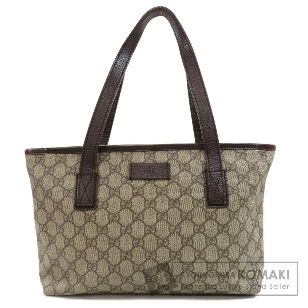 Gucci GG Supreme Joy Tote Shoulder Bag Beige Brown